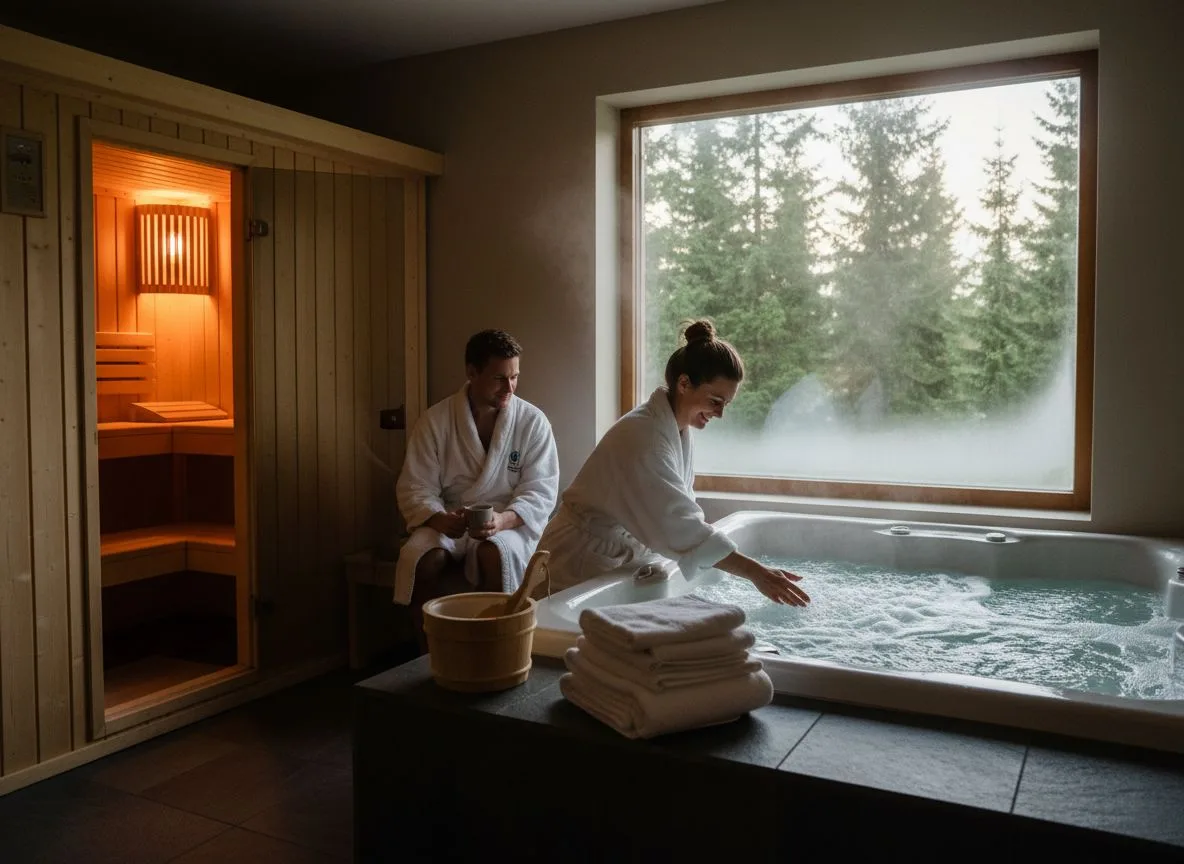 Sauna i hidromasažna kada
